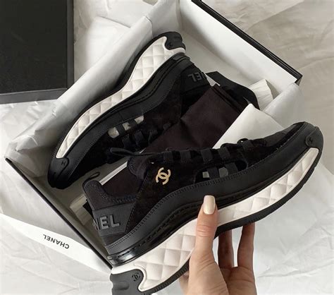 chanel trainers price europe|Chanel trainers women black.